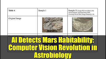 AI Detects Mars Habitability: Computer Vision Revolution in Astrobiology