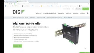 Digi One IAP Wizard for Modbus
