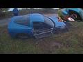 C6 Corvette + DWI = 2 destroyed cars and 1 unconscious driver - MSHP Troop A - Johnson County, MO