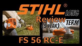 Stihl FS56RC-E Long Term String Trimmer Review