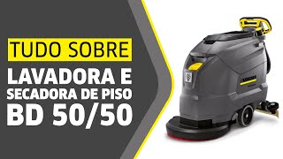 Lavadora e Secadora de Piso  BD 50/50 C  Entrega Técnica