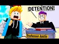 Can LankyBox GET EXPELLED From ROBLOX HIGH SCHOOL!? (*GOT CAUGHT*)