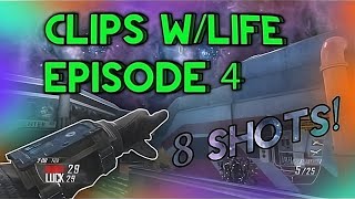 CLIPS WITH LIFE - Black Ops 2 FFA TRICKSHOTTING - 8 SHOTS (2015)