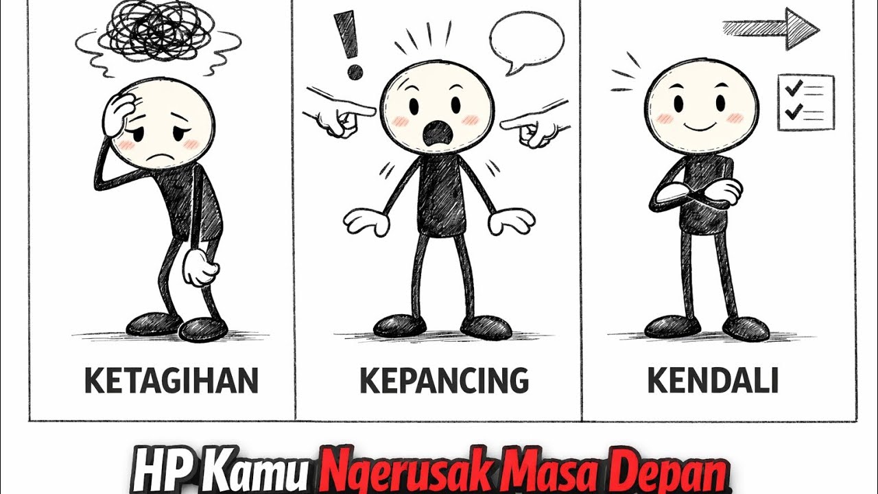 Kalau Kamu Nggak Bisa Kontrol HP, Jangan Mimpi Kontrol Hidup