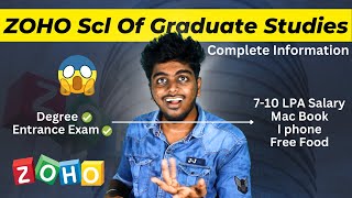 Degree 10Lpa Salary Easiest Way To Enter Zoho As A Fresher Zoho Schools For Graduates Tamil