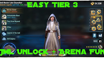 JML Easy Tier 3, Unlock & Arena Fun!