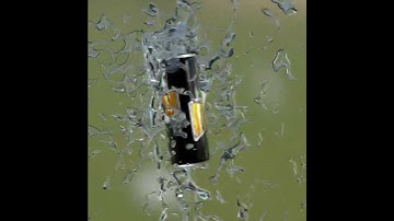 Water splash simulation in blender