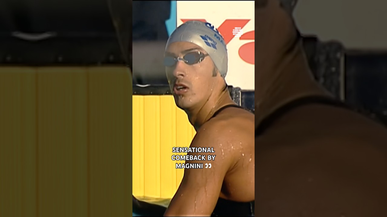 Magnini turns on the afterburners ๐ #freestylefriday #swimming #freestyle #comeback #swimmer