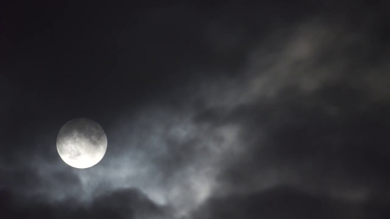 Full Moon and Clouds 2a