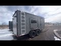 The perfect multi use off road trailer with 18 feet of garage!