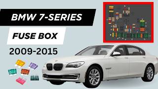 BMW 7 Series (F01/F02; 2009-2015) Fuse Box Diagram & Locations