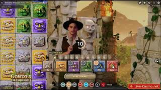 Gonzo's Treasure Hunt Live - Evolution & Netent 2021