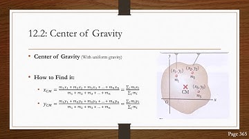 (Physics 490) Chapter 12: Static Equilibrium & Elasticity