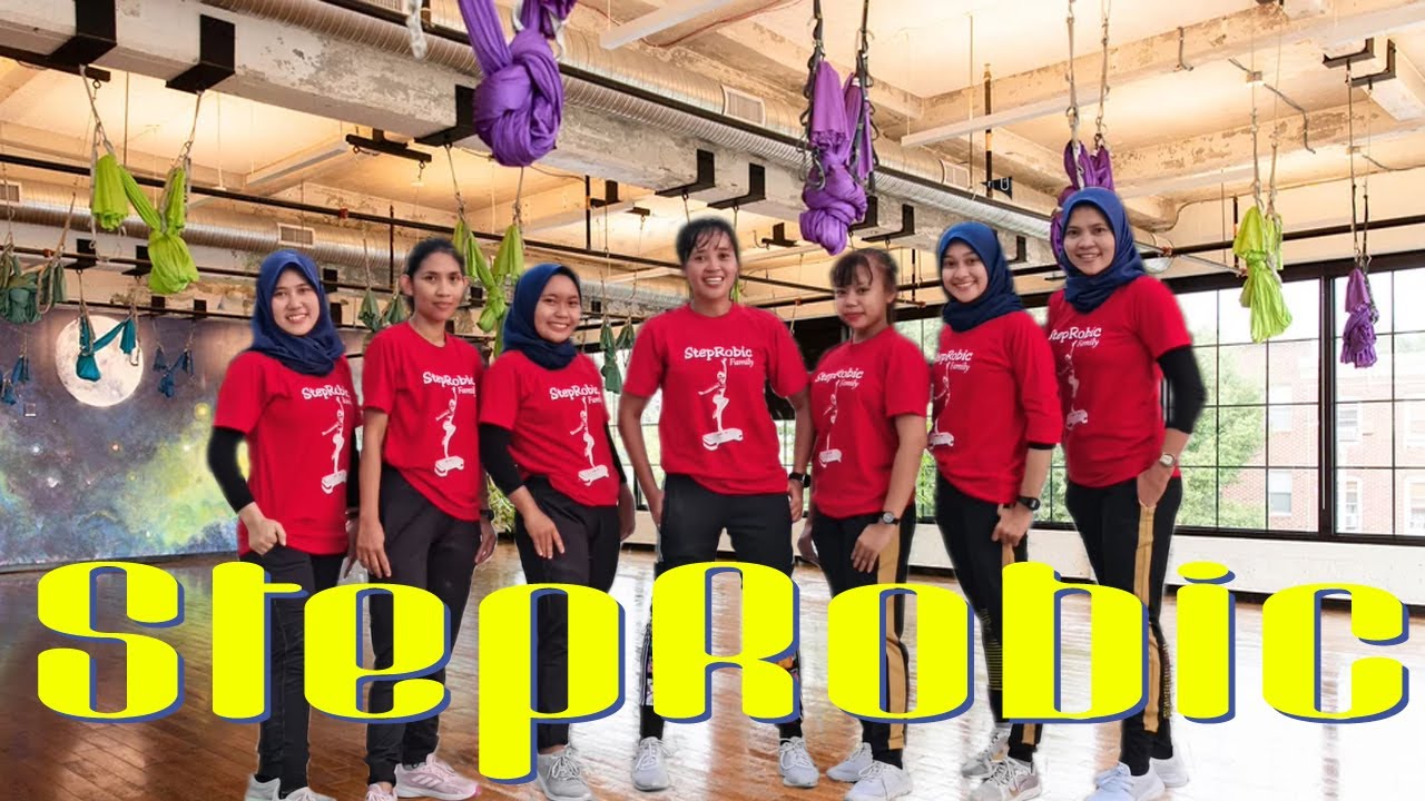 STEP ROBIC // PEMULA MUDAH DIIKUTI // Sanggar Senam PUSPITA - Wates