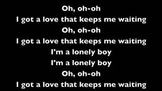 Video thumbnail of "The Black Keys-Lonely Boy Lyrics"