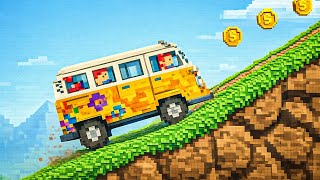 Hill Climb Racing in Minecraft Version Gameplay - Part 1 screenshot 4