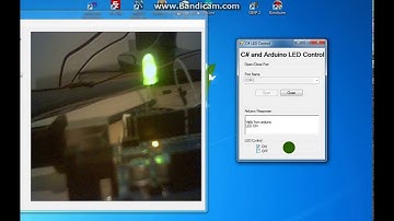 Arduino and C# led control - electrocorner.net