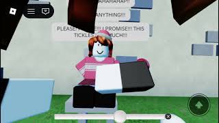 Tickle Time 2 Another Strikes Again On The Fellow Wintered Up Acorn Woman, What Will She Do?