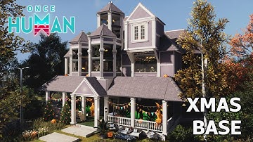 ONCE HUMAN BASE DESIGN | SHOWCASE COZY CHRISTMAS CABIN