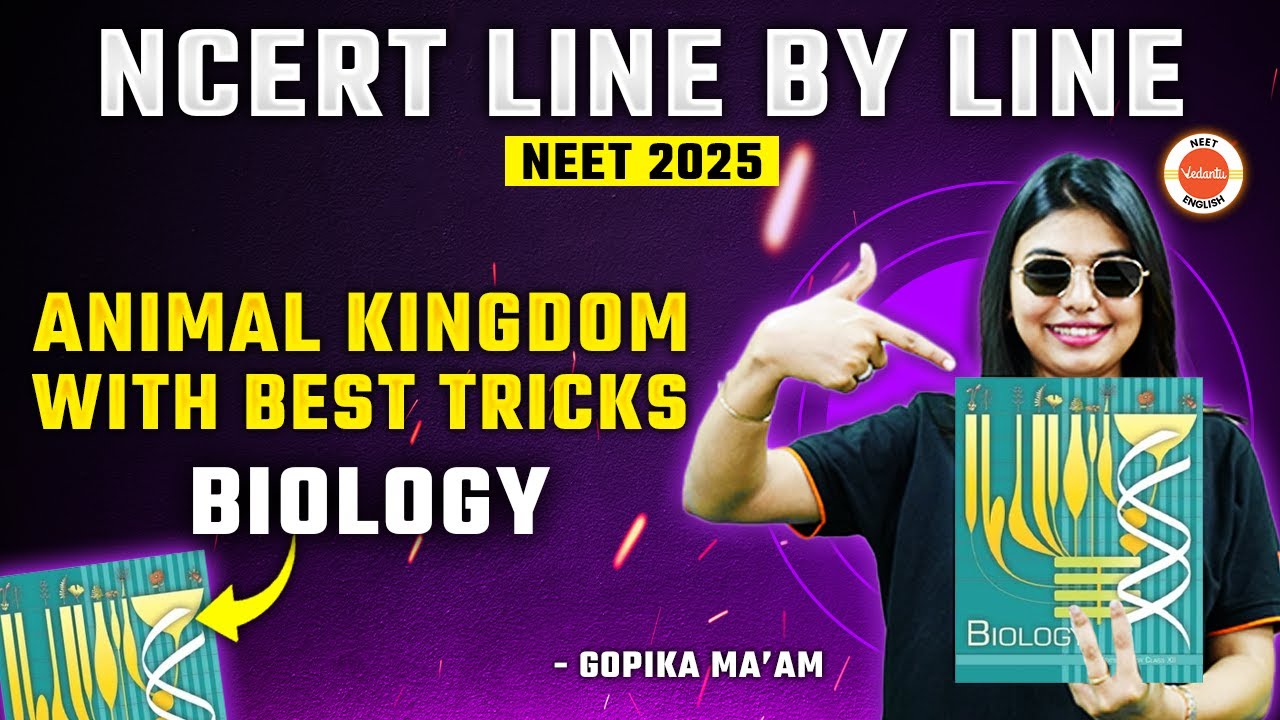 Animal Kingdom with Best Tricks | NCERT | NEET 2025 & 2026 Biology ...