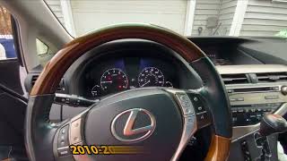 Evolution of Lexus RX Chimes