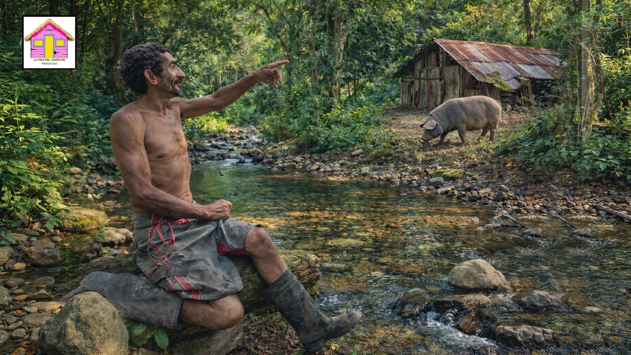 VIVE SOLO AL LADO DE UN ARROYO  VIRGEN