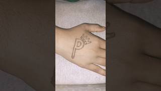 mehndi tattoo @Ladlijaiswal24 ♥️ ❤️ ? P naam mehndi design ♥️
