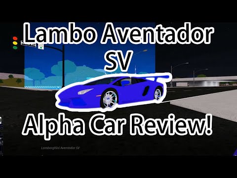 Lamborghini Aventador Sv Review In Vehicle Simulator Roblox Youtube - sv roblox