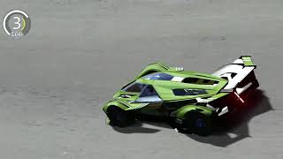 Lamborghini V12 Vision Gran Turismo vs Bugatti Chiron 300 at Old Monza(1080P)