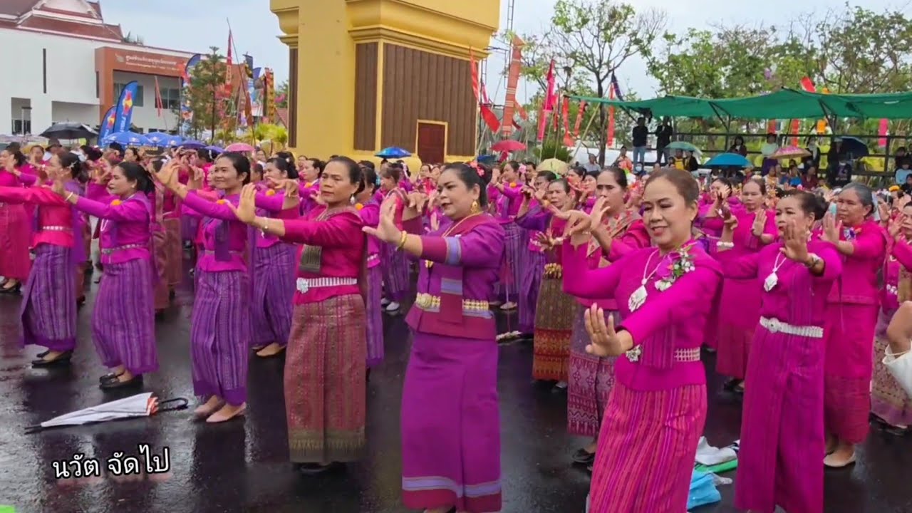 #4k #ชวนอ้ายเที่ยวร้อยเอ็ด #ม่วนๆ #บุญผะเหวด #ร้อยเอ็ด #travel #thailand 