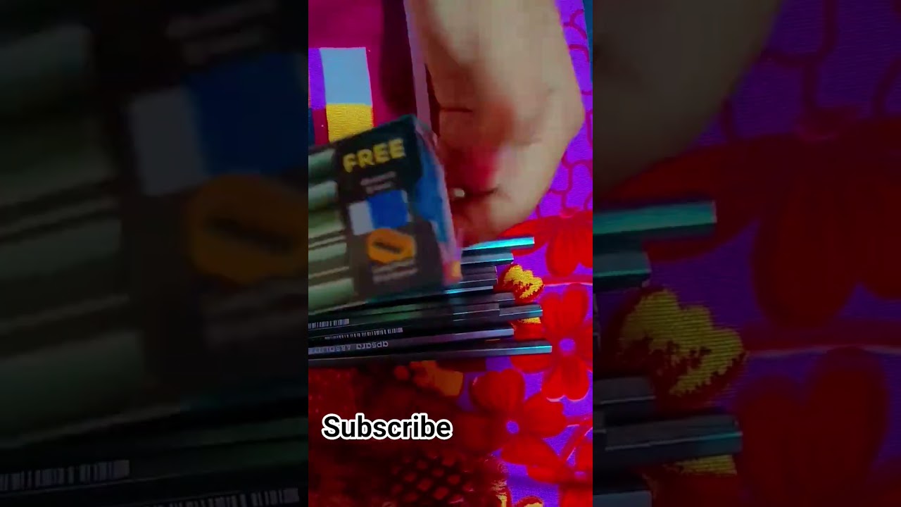 pencil pack unboxing free sharpener and eraser rs 80 