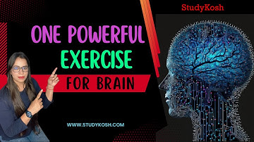One Powerful Exercise For Brain | Visualization | How to Boost Your Memory Course I StudyKosh I