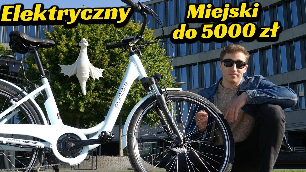 Najlepszy Elektryczny Rower Miejski do 5000 zł Funbike Urban YouTube
