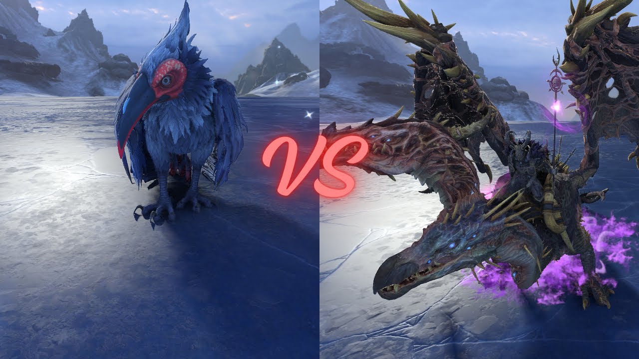 TOTAL WAR WARHAMMER 3 : GREAT MOON BIRD VS KIHAR THE TORMENTOR