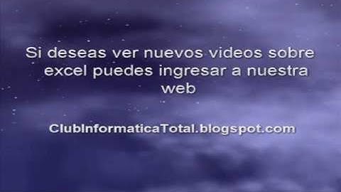 VIDEOEXCEL - BARRA DE HERRAMIENTAS DE MACROS EN EXCEL