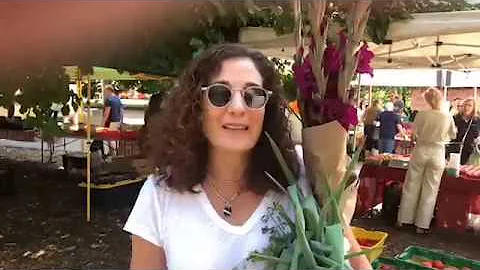 Charese David at the Green City Market