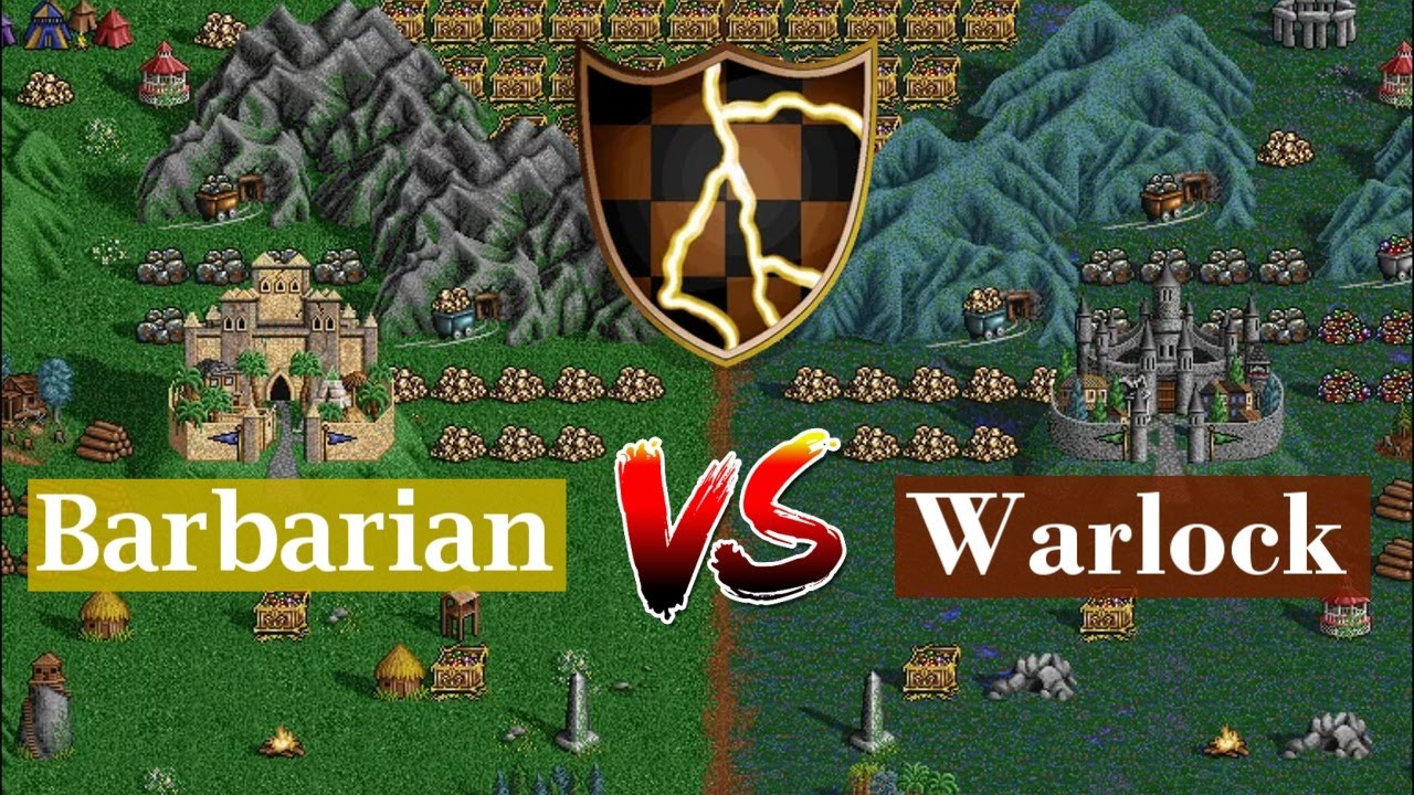 FHeroes2- Barbarian vs. Warlock (100 weeks growth) - YouTube