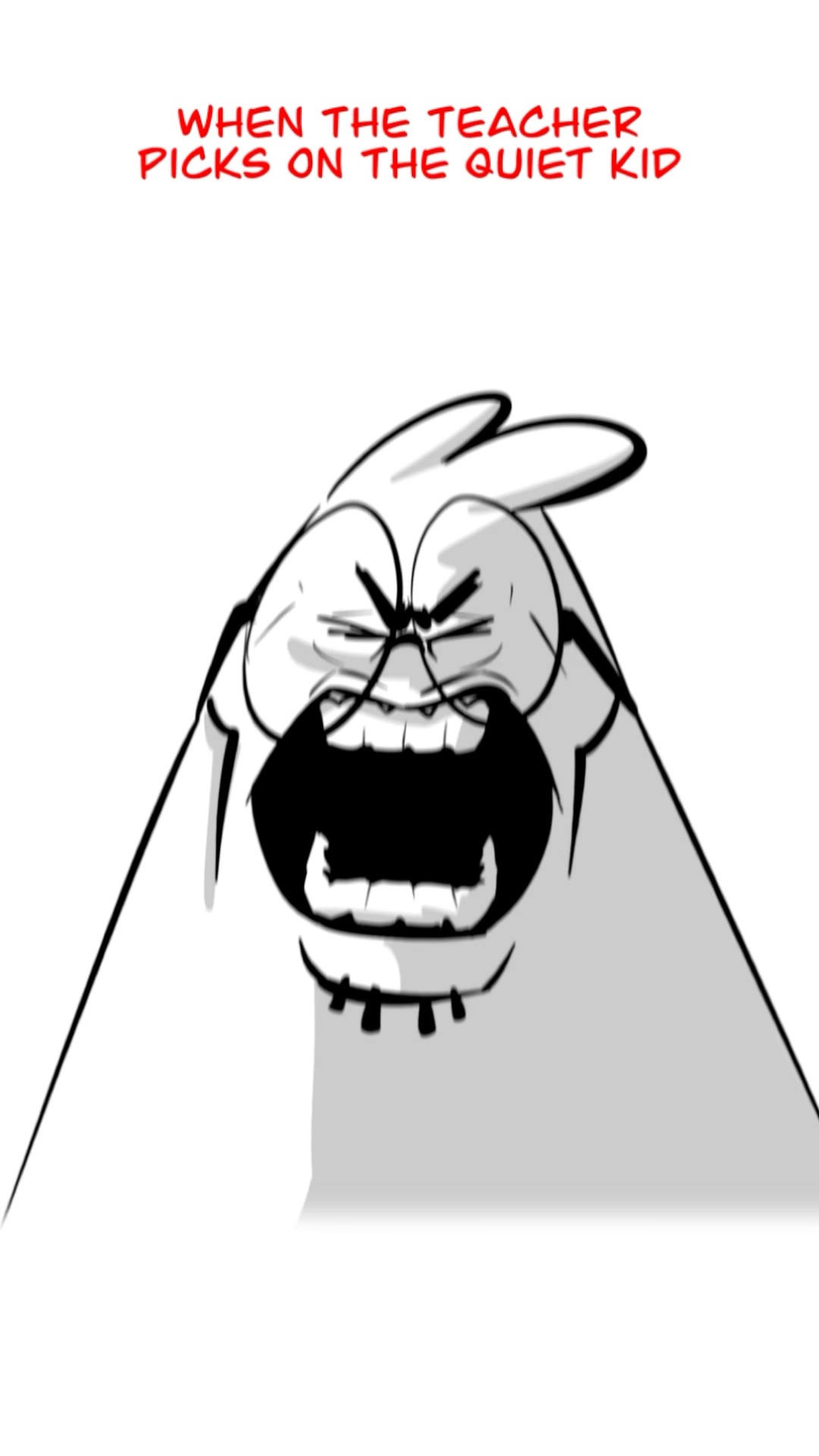 Teacher VS Quiet Kid ? (Animation Meme) #shorts