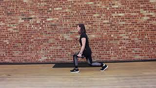 Walking lunge