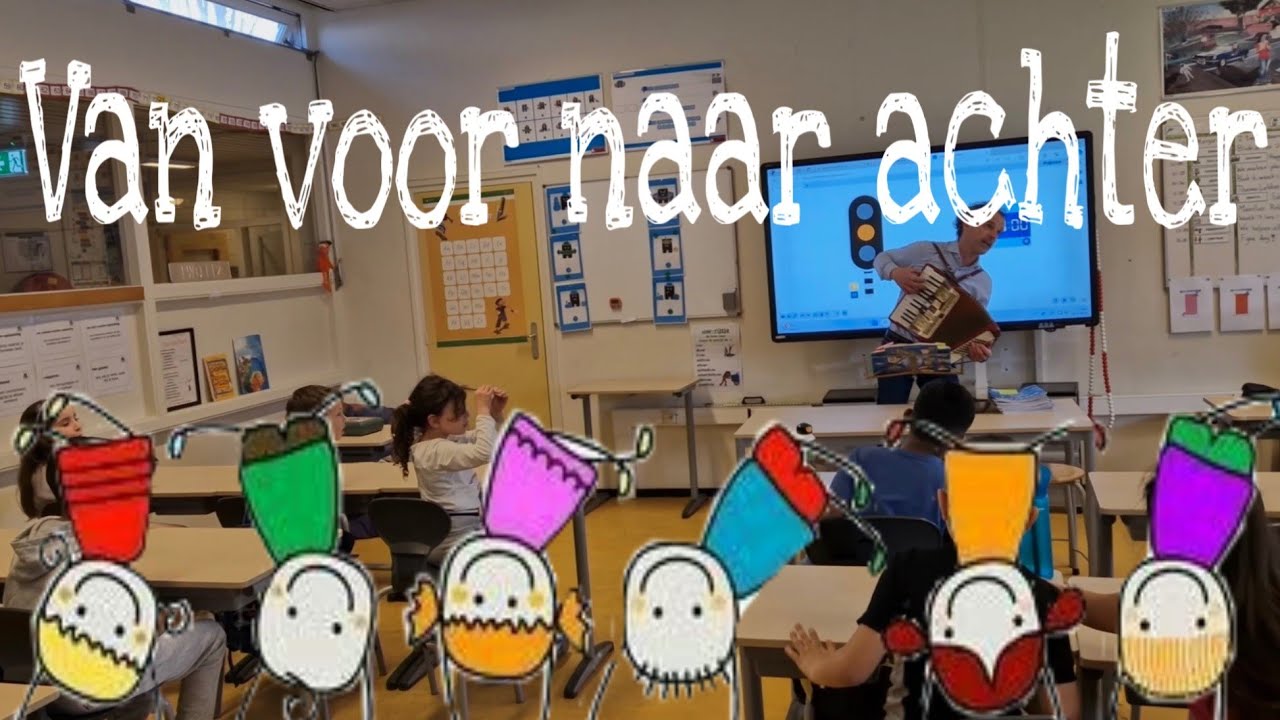#18 ~ Zing je mee met 'Van voor naar achter, van links naar rechts