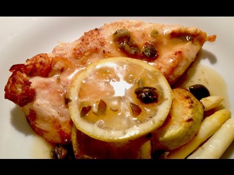 Chicken with Lemon Caper Sauce