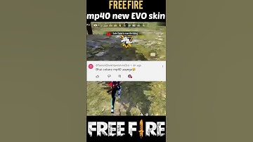 free fire new event update cobra mp40 return mp40 ki new EVO skin in free fire #shorts