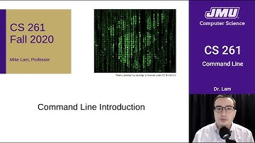 JMU CS261 02 Command Line Part 01 - Intro