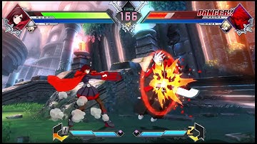 BlazBlue Cross Tag Battle Ruby & Yu VS Ragna & Hyde