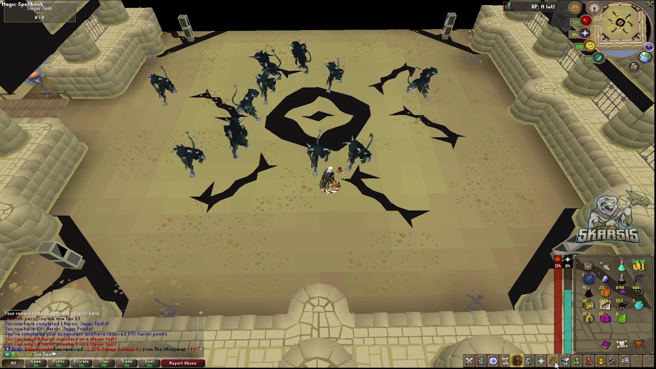 Galanor RSPS  GIM purple hunt and random stuff