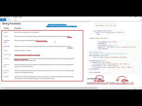 XLST string Validations SAP XI PI PO CPI HCI coding