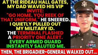 Go Home, You Reek Of That Uniform My Dad Mocked Me At Rideau Hall—Then The General Ran Out And...