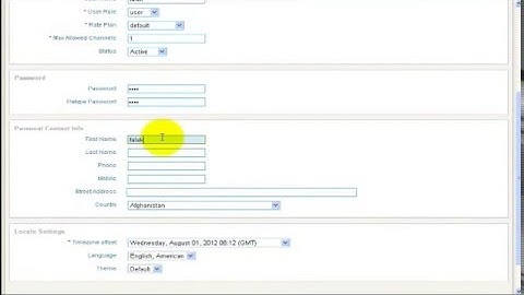 How to add user In ICTBroadcast