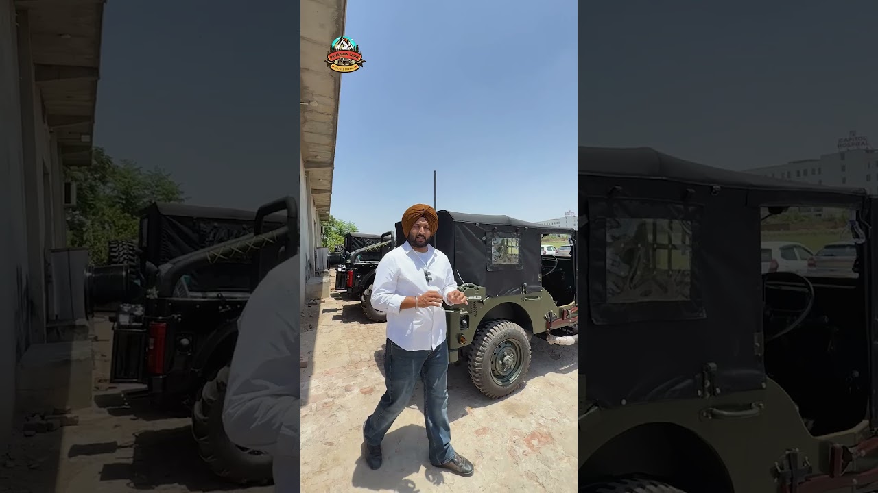 ⁣Call- 9914876961 Khan Motors Moga For Willys Jeep, Gypsy, Thar CRD, Monster Look Jeep & More, Punjab