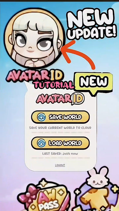 Avatar World New Update Tutorial Avatar ID #avatarworld #pazu #pazugames #shorts